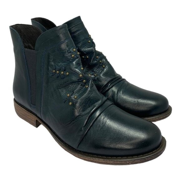 PC3 Miz Mooz Limit Wide EU40 Ocean (Blue) Ankle Boot - Picture 4 of 8